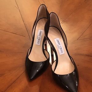Sexy Jimmy Choo Patent Leather Pumps